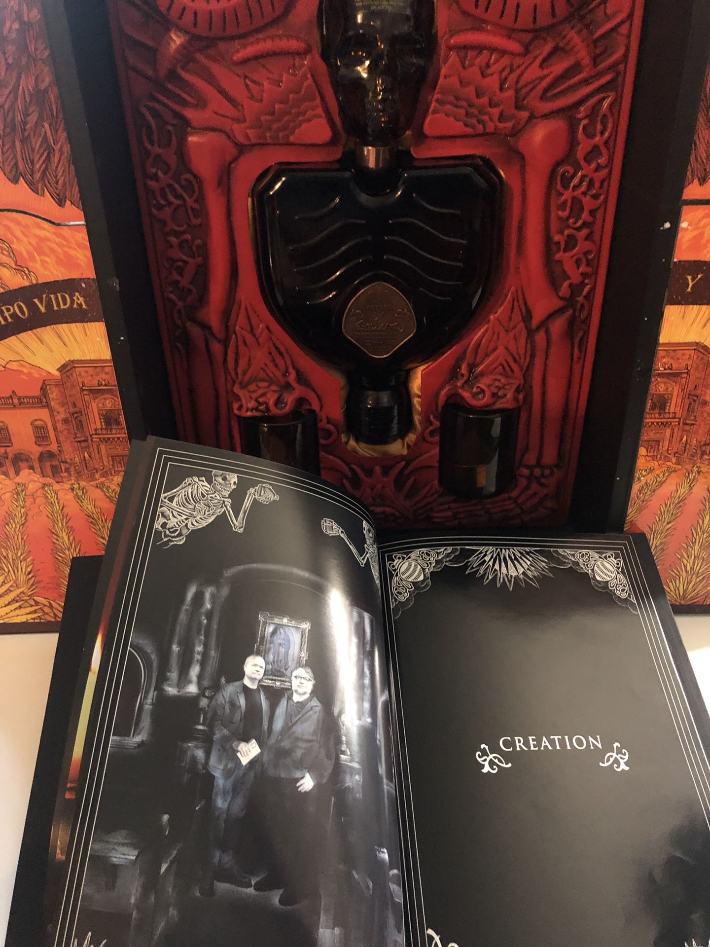 TEQUILA PATRON BOX GUILLERMO DEL TORO