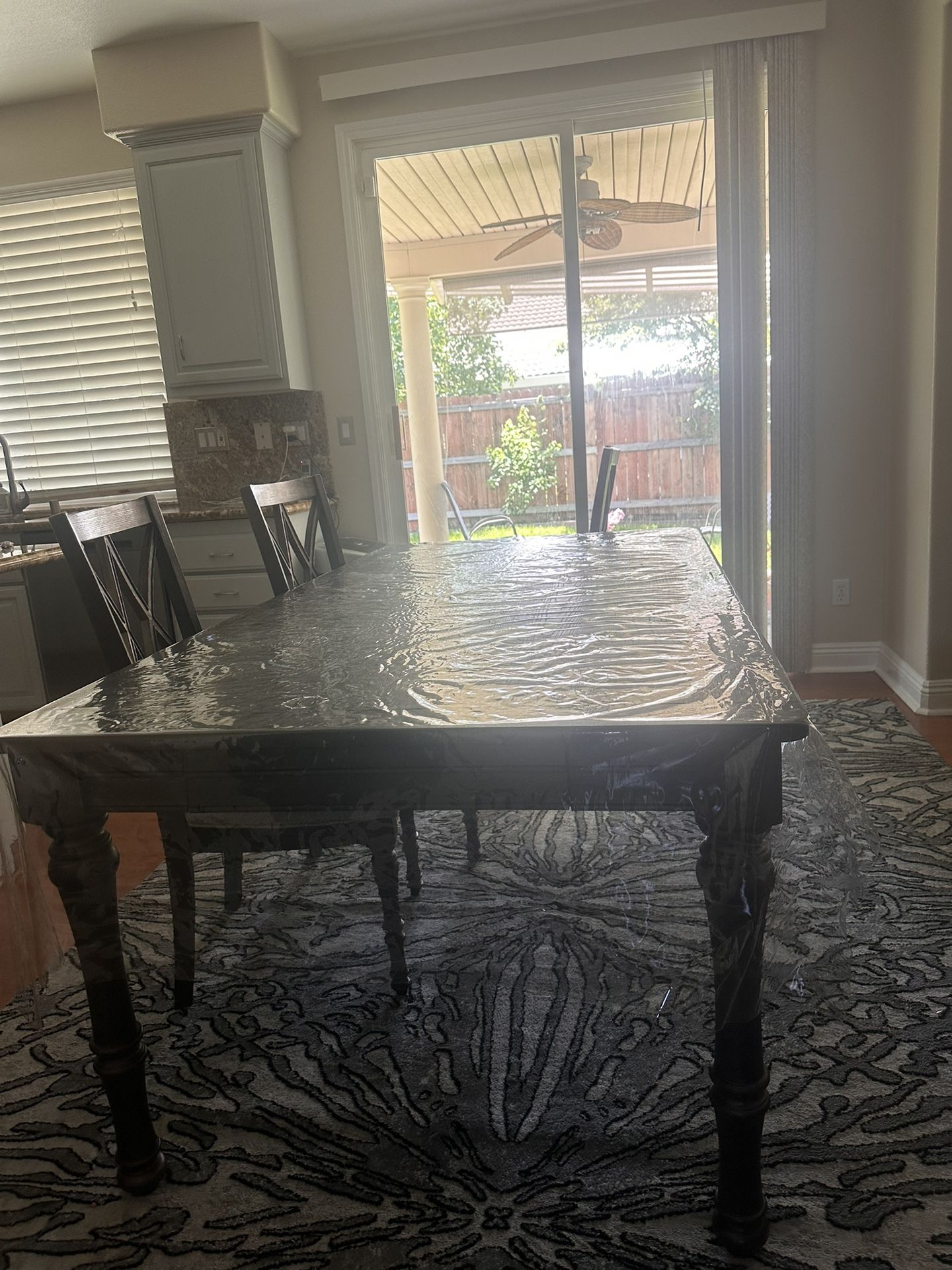 Dining Table with 5 chairs