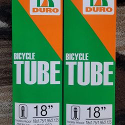 NEW Bicycle Bmx Thornproof Inner Tubes 18"