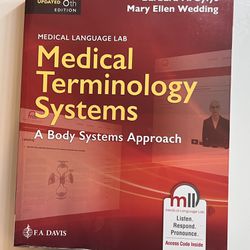 Medical Terminology System Book.
