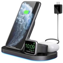 Wireless Charger For iPhone I watch And Airpods