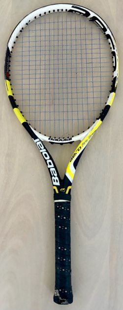 BABOLAT AERO PRO DRIVE GT STRUNG Tennis Racquet! 4 1/4! RAFAEL NADAL!