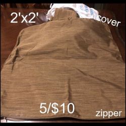5 Furniture Covers W Zipper 2’x2’