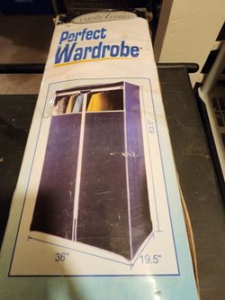 Wardrobe Portable Closet with Bonus Storage Organizers