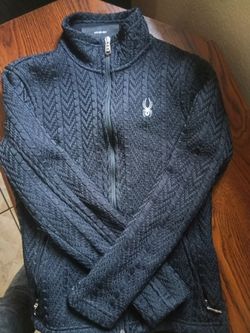 Spyder Zip Hoodie Jacket Medium