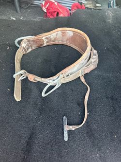 Lineman safety belt