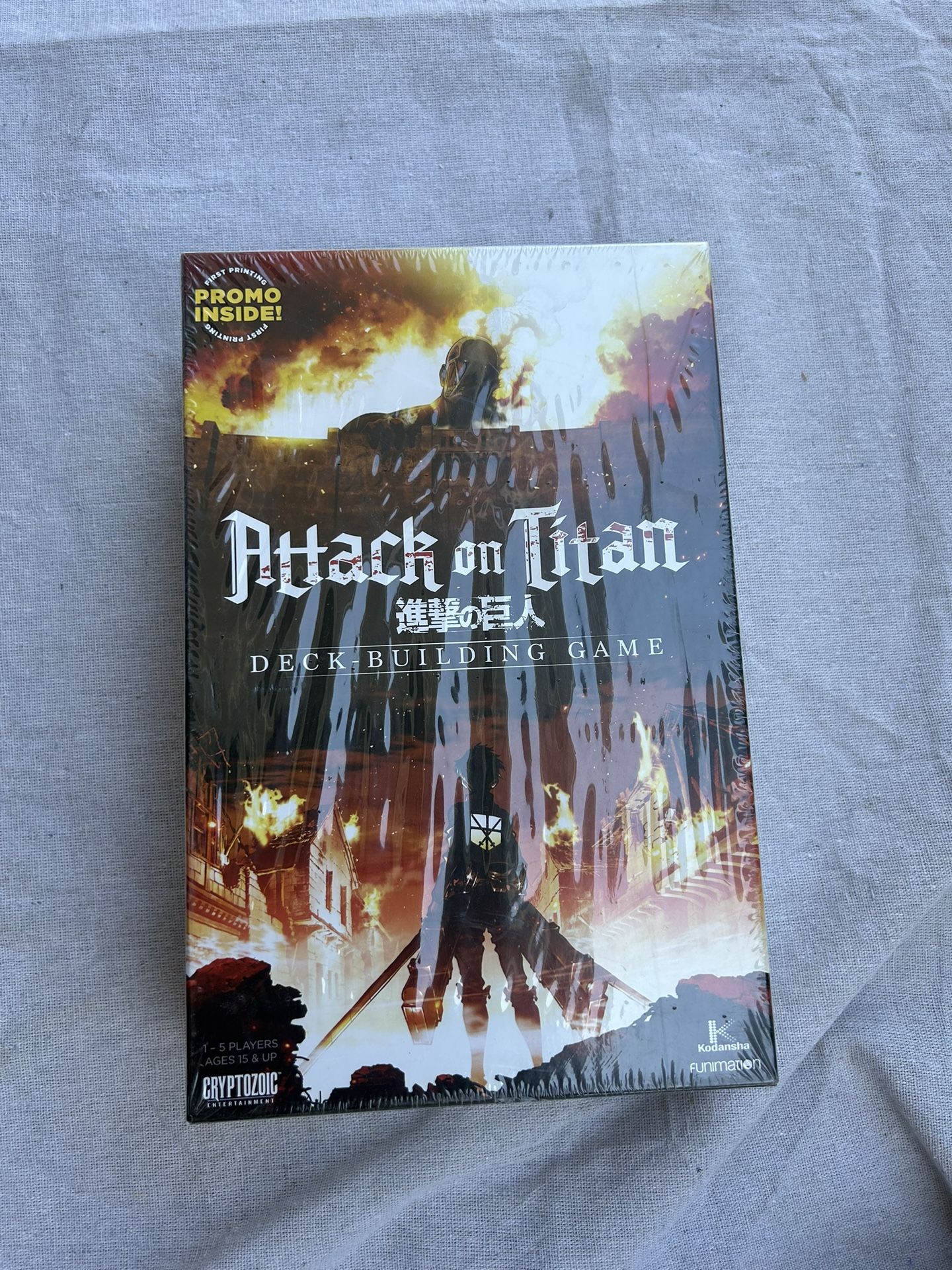 Attack On Titan Board Game