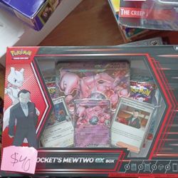 Team Rocket Mewtwo EX Box
