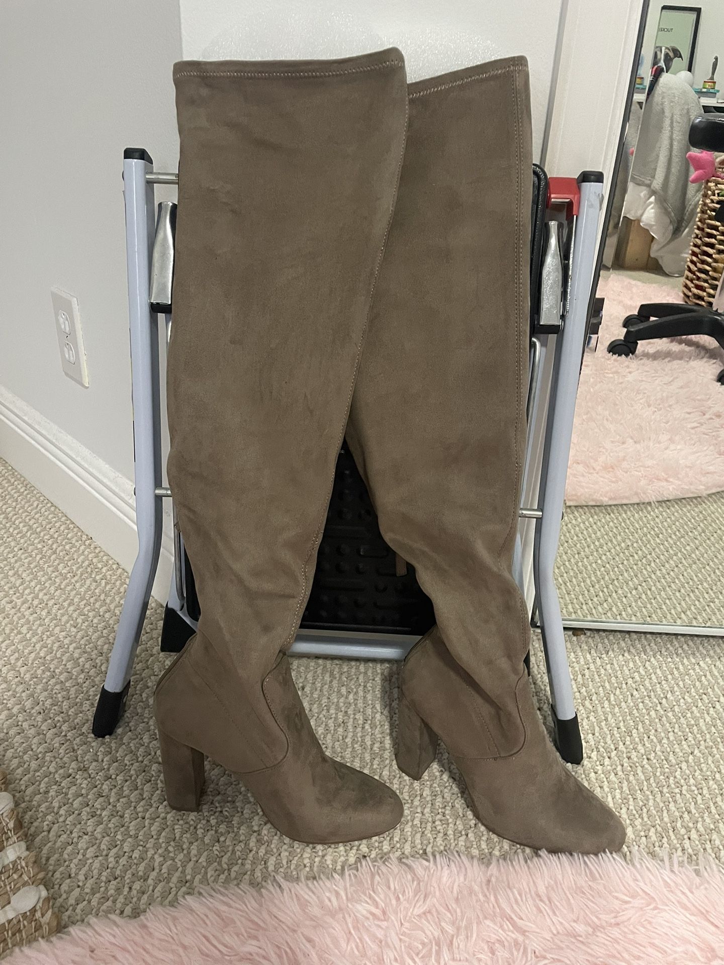 Size 7 Thigh High Steve Madden Boots