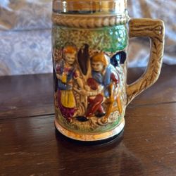 Vintage German Stein Small 4 In High $15 