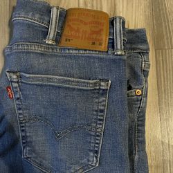 38w/32l Levi’s 511 Jeans 