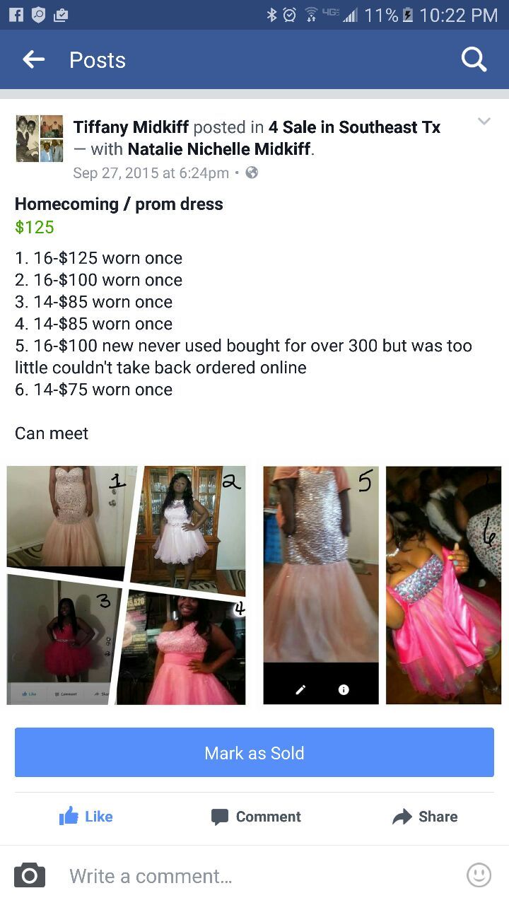Prom dresses