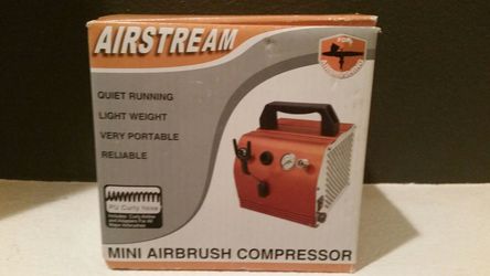 Mini airbrush compressor