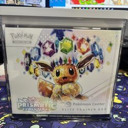 Prismatic Evolutions Pokemon Center ETB