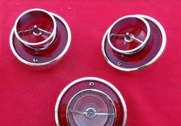 1963 Impala Tail Light Bezels Set