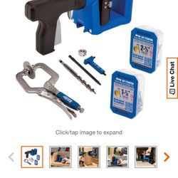 Kreg Pocket Hole Jig 500 Series – Like New / Never Used