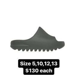 Yeezy Slide Dark Onyx Size 5,10,12,13 $130 Each 