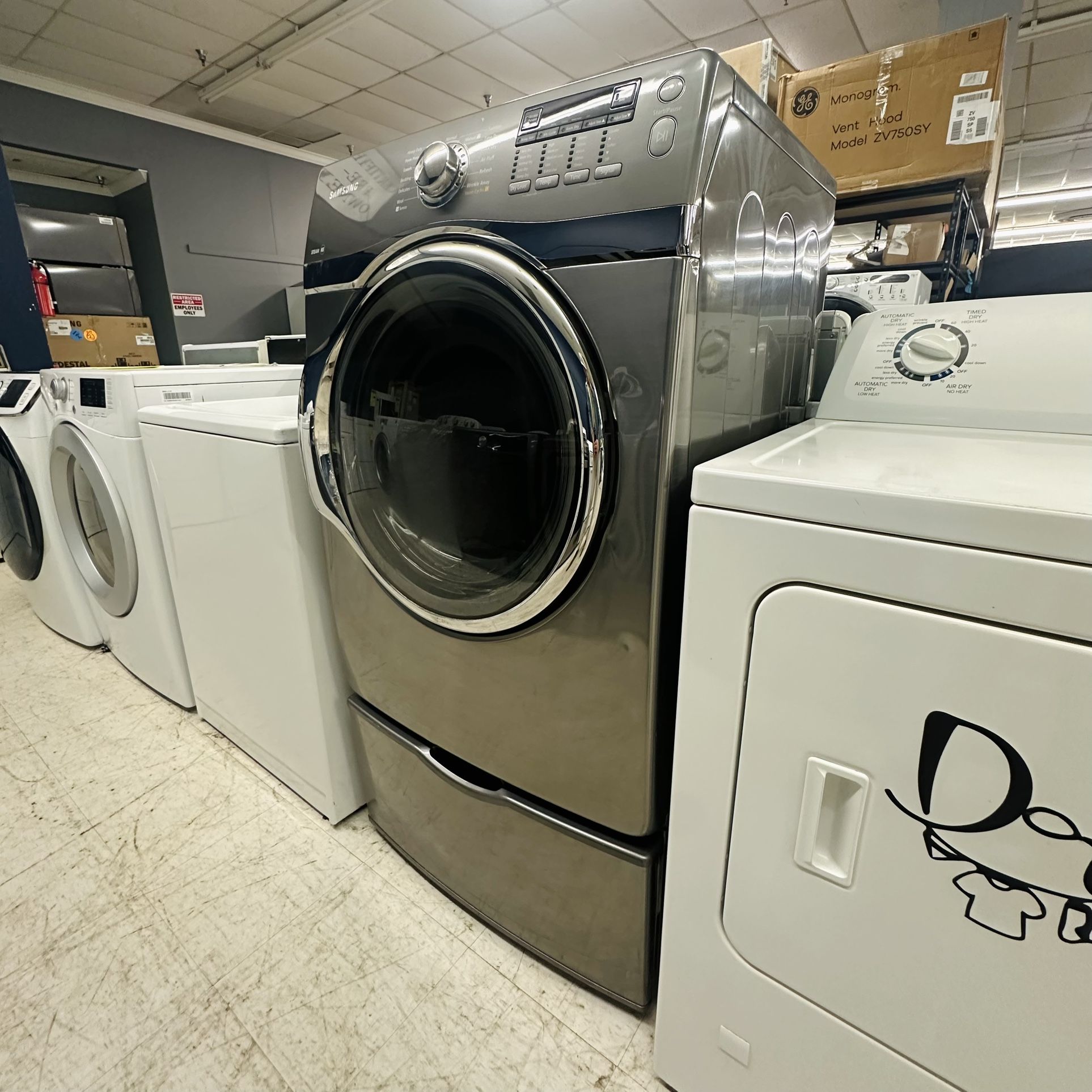 SAMSUNG 7.4 CU. FT. ELECTRIC FRONT LOAD DRYER‼️