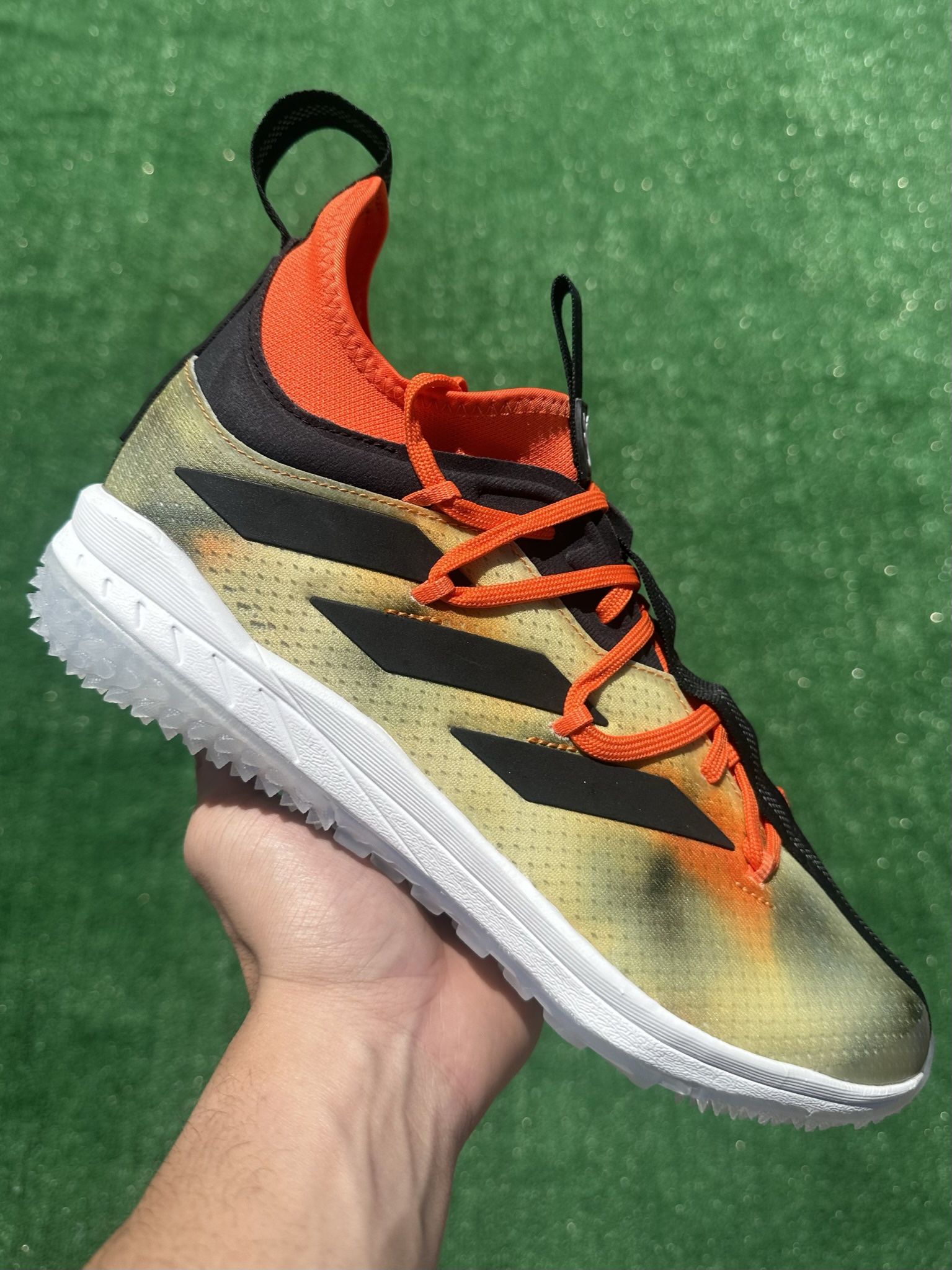 ADIDAS ADIZERO AFTERBURNER NMV BASEBALL TURF SHOES (Size 10, Men’s)