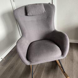 Grey Rocking Chair