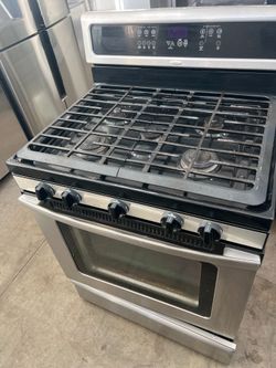 Whirlpool stainless steel gas stove -free delivery