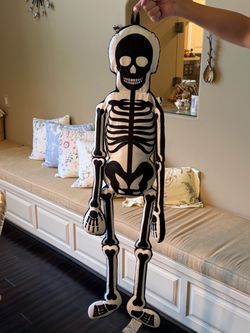 Stuffed Skeleton decor $10