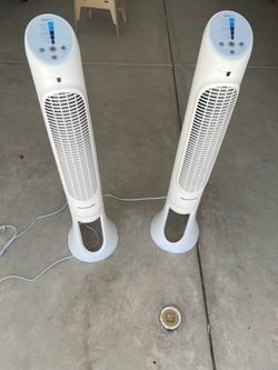 Honeywell QuietSet Tower Fans - Pair