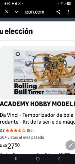 Academy Da Vinci Series Rolling Ball Timer Kit