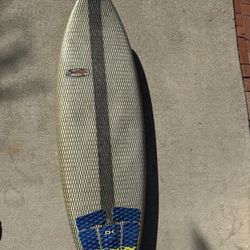 5’8 Epoxy Chiron Surfboard 