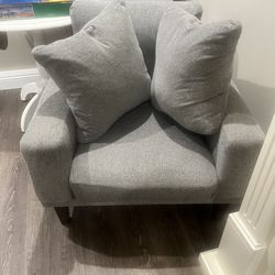 Grey chair new