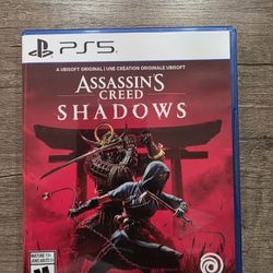 Assassin's Creed Shadows Ps5 