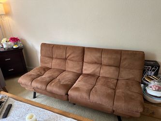 Convertible futon sofa bed
