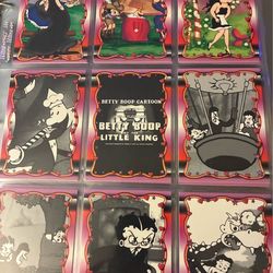 Betty Boop Chrome trading card set plus others