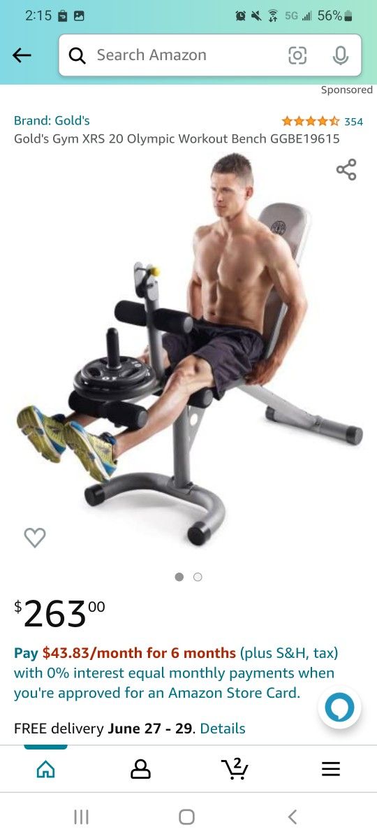 Weider XRS 20 BENCH w /Olympic INDEPENDENT Squat RACK EXTENDED