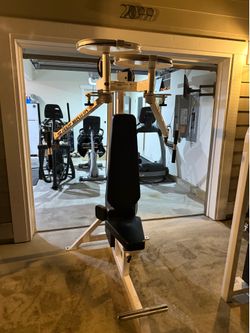 Bodymasters MD 504 Adjustable Pec Fly & Rear Delt Combo w/300 lb. Stack – The Holy Grail