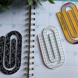 Teacher Gifts/ Personalized Teacher Jumbo Paper Clips