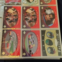 Jeff Gordon Binder Full Of Cards For Sale. 