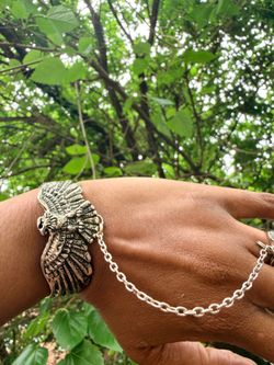 Eagle Bracelet and Ring set