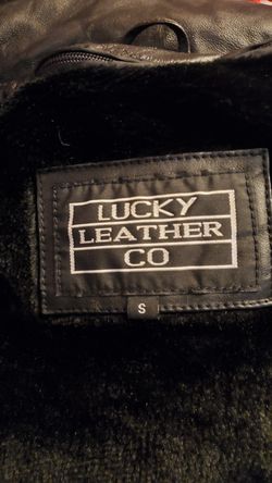 Lucky leather co jacket