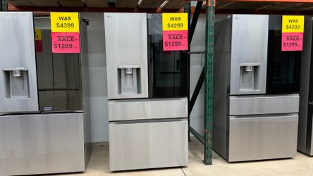 🔥 NEW LG InstaView 4-Door Fridge LH29S8565S - Warranty (Addison) 📦