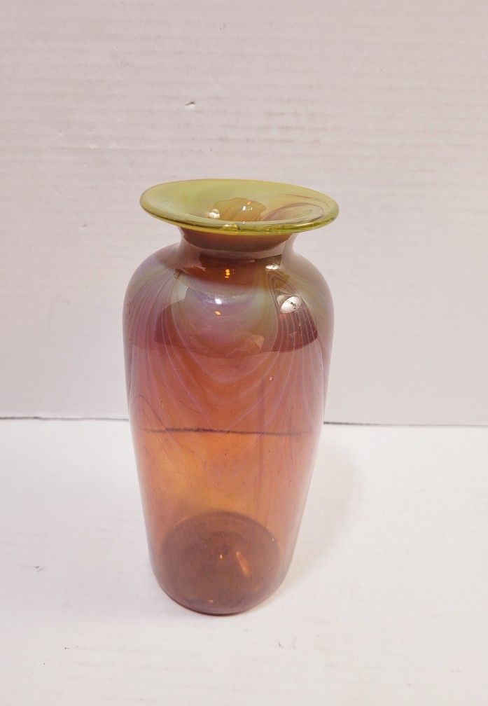 Vintage 70's Alder House/ Berlin Art Glass Vase