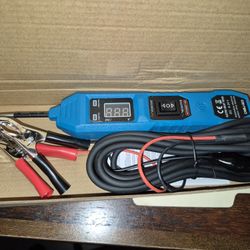 Automotive Power Probe Electrical Tester With Digital Display Voltmeter