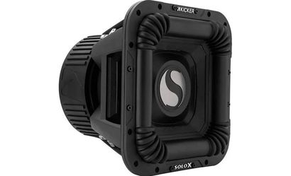 Kicker 49L7X122 SoloX L7X 12" dual 2-ohm voice coil component subwoofer