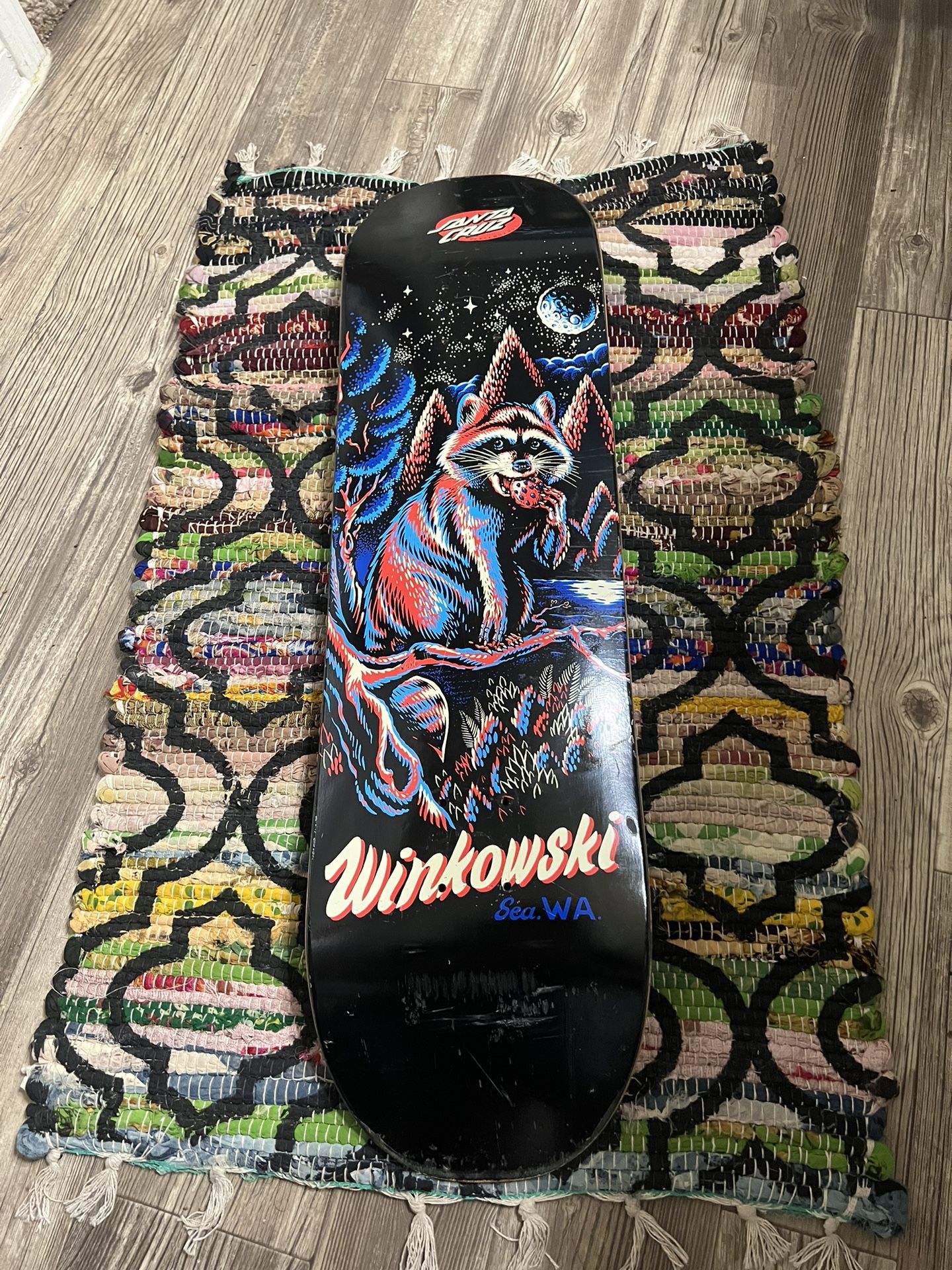 Santa Cruz Winkowski Trash Panda Skateboard Deck