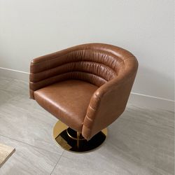 CB2 Swivel chair