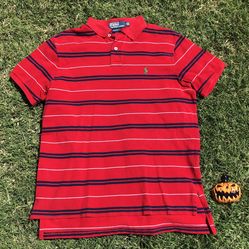 Ralph Lauren Striped Shirt LARGE
