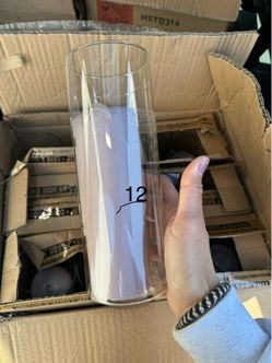 Yummi wedding hurricane vases candle holders cylinder vase