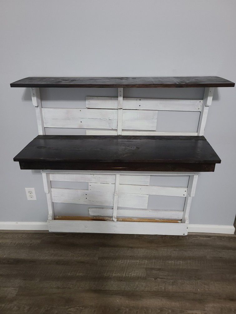 Rustic Desk/Shelf