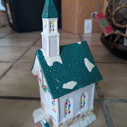 Bedford Falls Chapel Starter Set, Christmas village collectible