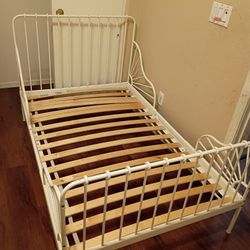 Ikea MINNEN Twin Bed, Extendable